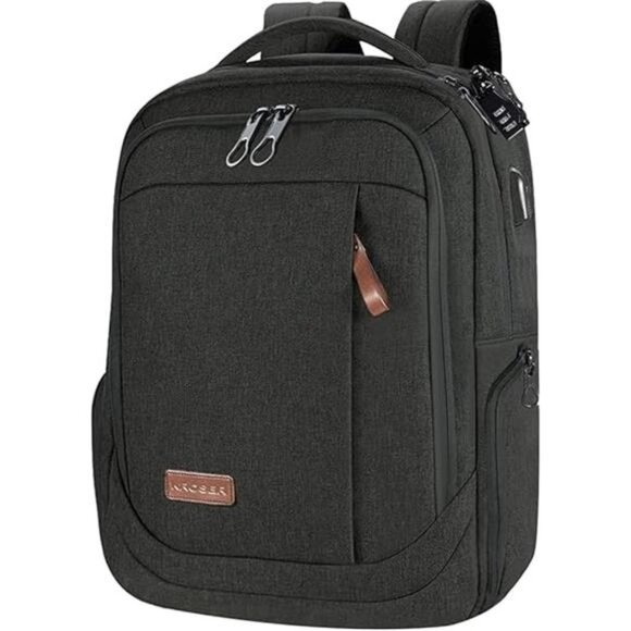 Laptop Backpack Large Fits up to 17.3 Inch Laptop with USB Charging Port - Picture 7 of 7